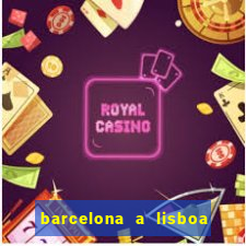 barcelona a lisboa de trem